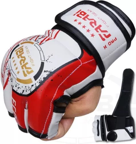 Gants de grappin Farabi MMA boxe poinçonnage sparring gants en cuir synthétique