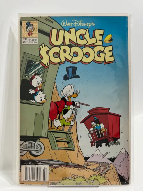 Walt Disneys Uncle Scrooge Comic Lot with No. 278 272 249 247 2