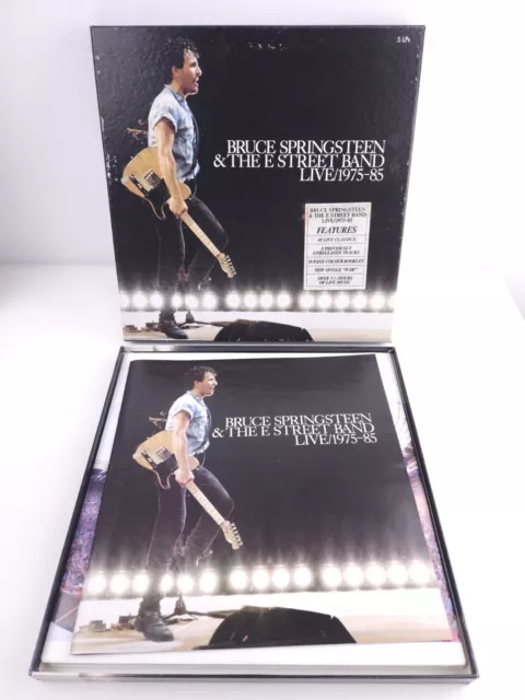 Bruce Springsteen &The E Street Band 5 LP Set VINYL Live 1975-85 Booklet RARE