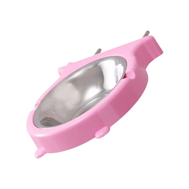 Cat Feeder Bowl Food Rabbit Feeder Bird Cage Feeder Dog Cage Bowls