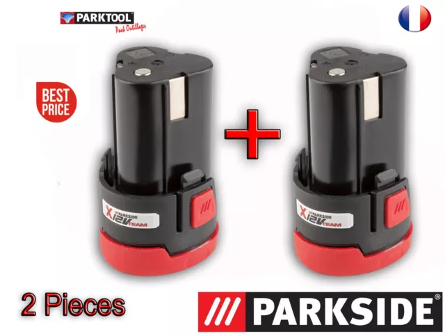 PARKSIDE® Batterie 12 V  X 2 pour les appareils De la Serie X12VTEAM