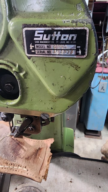 Insole Stitcher Sutton Landis Chain Stitch McKay Model 296 2