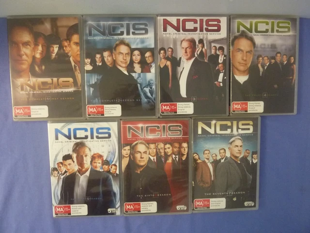 NCIS DVD 2003 Complete Season 1-7 1 2 3 4 5 6 7 R4 Bundle
