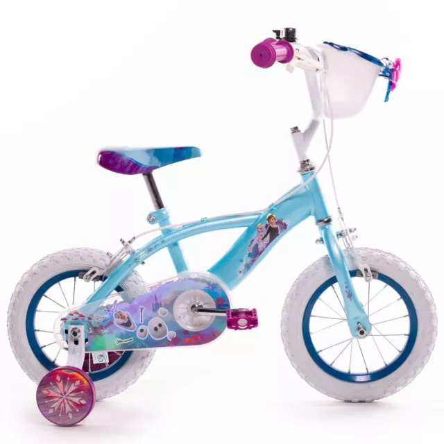 12 Zoll Kinder Mädchen Fahrrad Kinderfahrrad Disney Elsa Frozen Eiskönigin