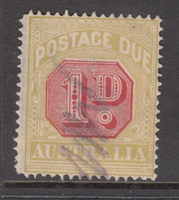 Australia - 1d Postage Due (Wmk 3 P14 Used) 1919 (CV $6)