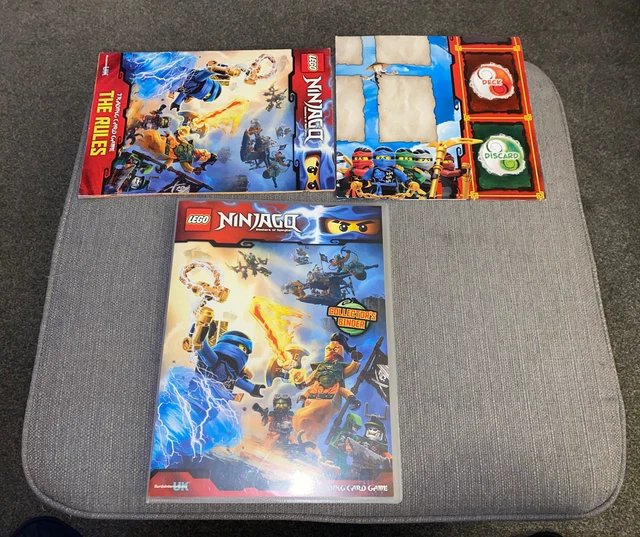 RARE LEGO NINJAGO trading cards series 1 COMPLETE With Game Board And Rules £58.00 PicClick UK