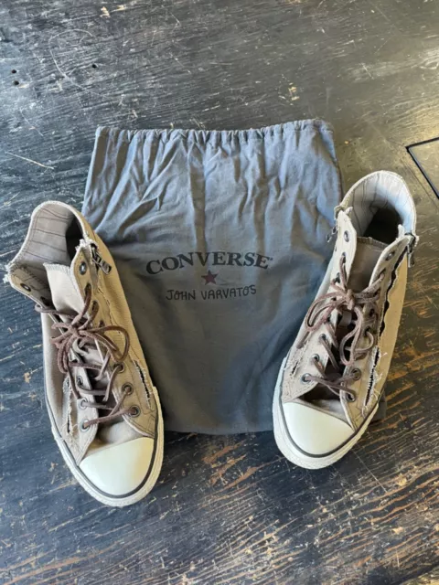 John Varvatos converse all star limited with side zip high top 3