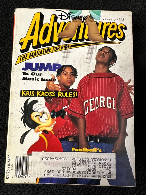 Disney Adventures Magazine January 1993 Krossed Out with Kris Kross