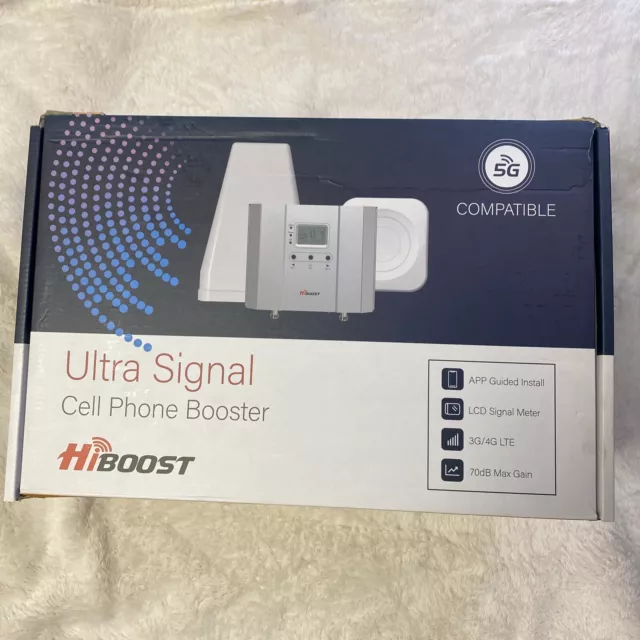 HiBoost Home/15K Smart Link Cell Phone Signal Booster Kit 15K sq ft Coverage!