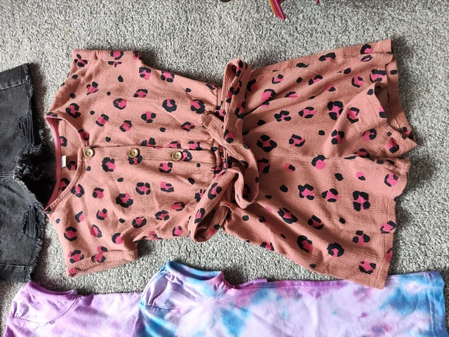 Large Bundle Of Girls Clothes Age 8-9 2