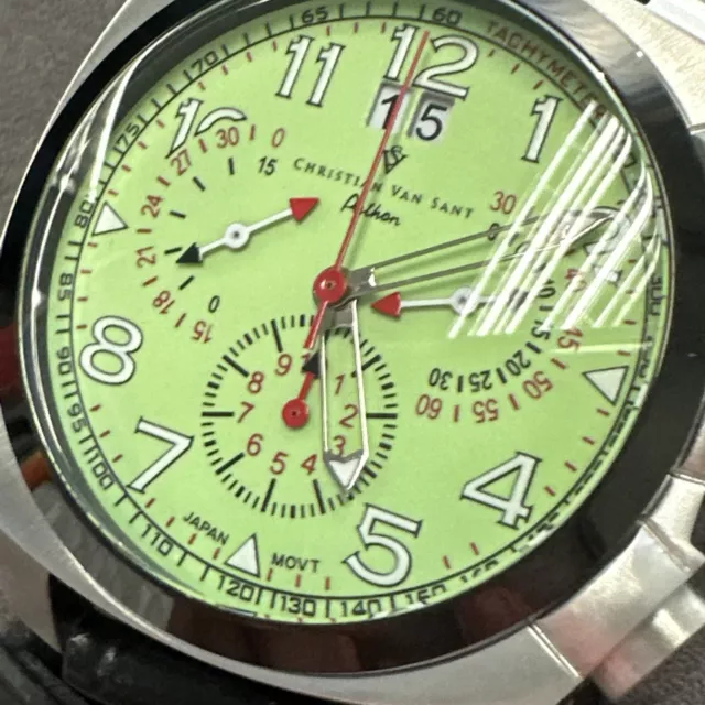 Christian Van Sant Men's Grand Python Luminous Dial Watch - CV3AU7