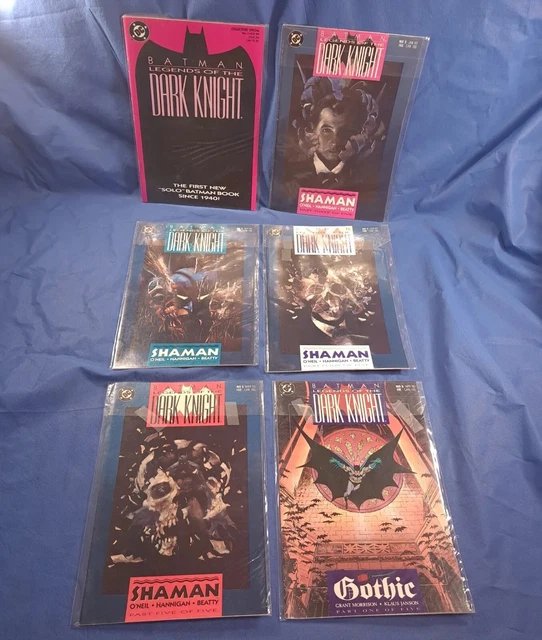 Batman Legends of the Dark Knight Issues 1-6 1989-90 DC Comics