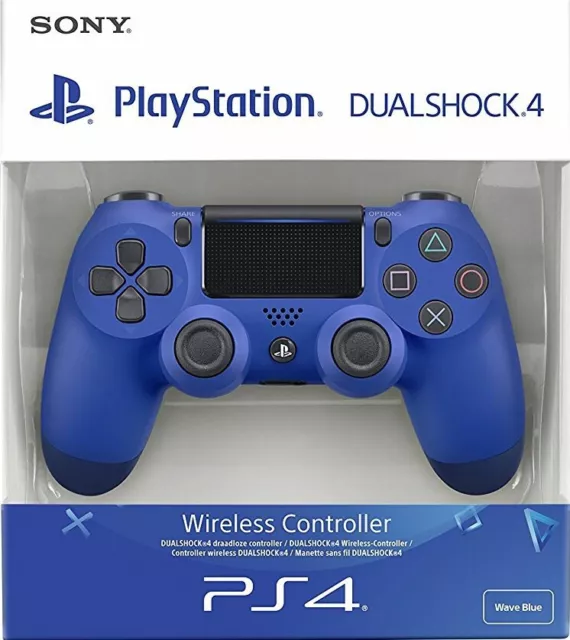 Sony DualShock 4 V2 Manette de Jeu sans Fil pоur PlayStation 4 - Bleu