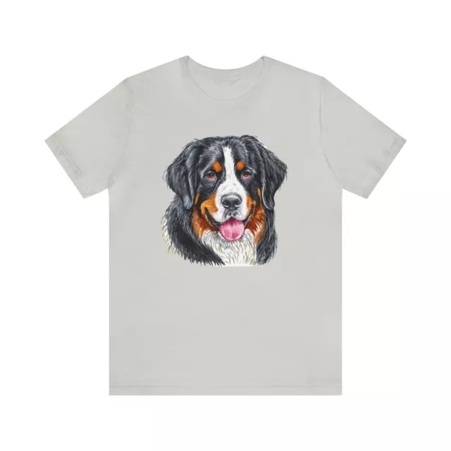 Bernese Mountain Dog #2 -  Classic Jersey Short Sleeve Tee -