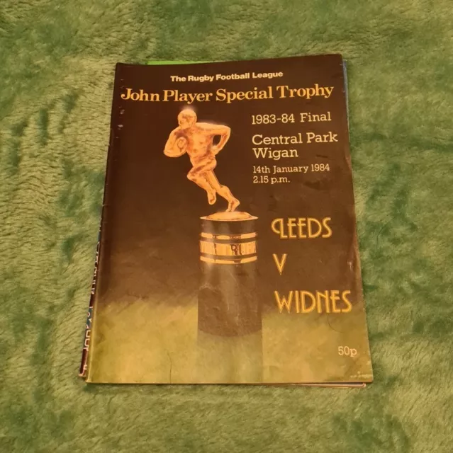 1984 Rugby League John Player Special Trophy Final - Leeds vs. Widnes