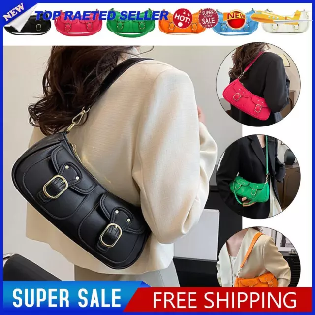 Women Clutch Bag Fashionalbe PU Simple Female Commuter Handbag for Office Travel