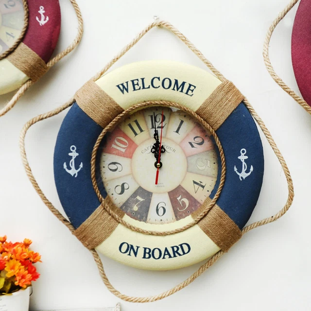 Horloge murale Accessoires pour la maison Décoration suspendue Horloge murale 4