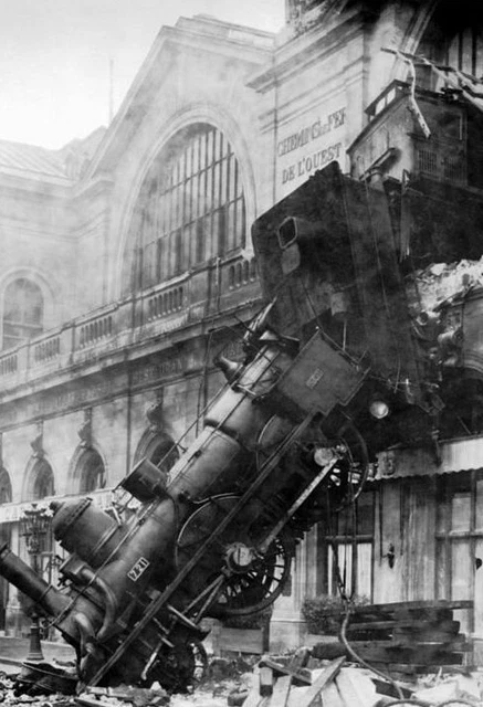 Antique Train Wreck Photo 192 Oddleys Strange & Bizarre