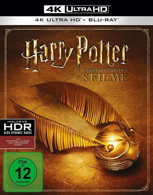Harry Potter 1-7.2  - 4K Ultra HD / Complete Collection # 8-UHD+8-BLU-RAY-NEU