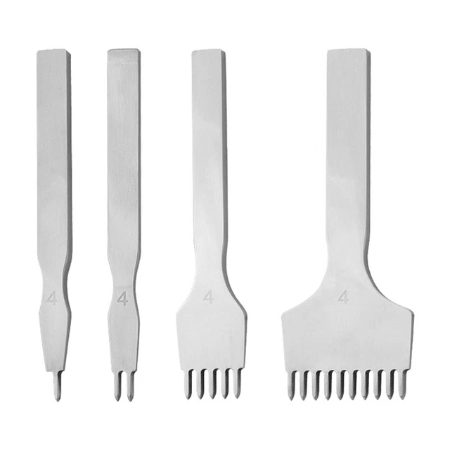 Outil De Poinçonnage En Cuir 52 Formes - Emporte-pièces Creux Pour Ceintures Et Travail Du Cuir