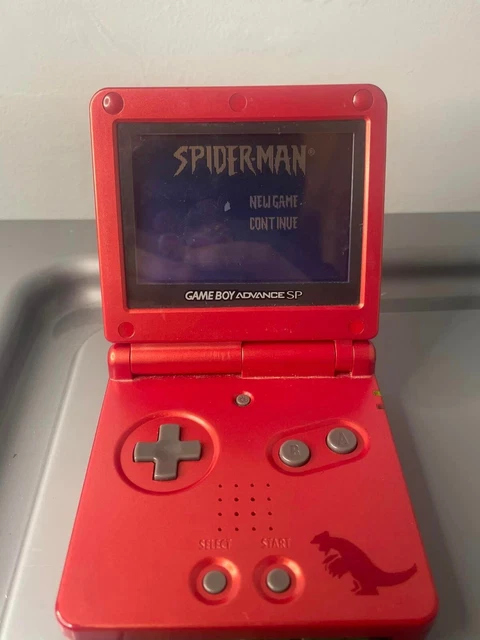 GAME BOY ADVANCE SP Console - Pokémon Groudon GBA SP + Pokemon Silver ...