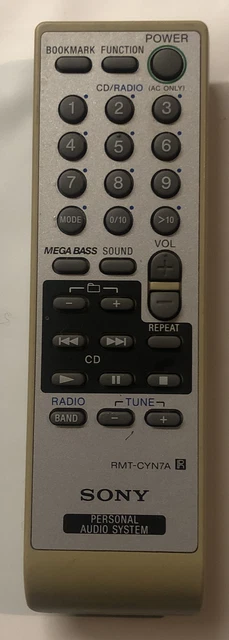 Sony RM-AAU055 Télécommande d'origine AV SYSTEM (Réf#H-234