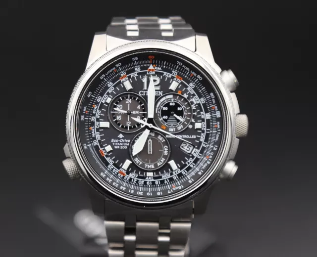 Citizen crono hotsell pilot super titanio
