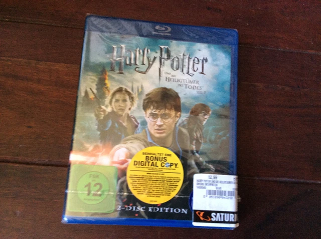 Buch Harry Potter Und Die Heiligtümer Des Todes HARRY POTTER UND die Heiligtümer des Todes Teil 2 [ BLU RAY] NEU OVP
