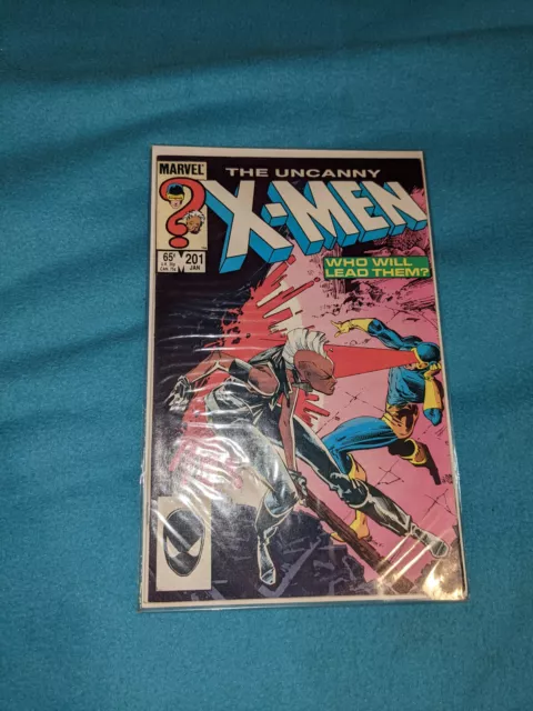 Marvel: Uncanny X-Men #201 Chris Claremont, 1986, Rare! Great Issue!