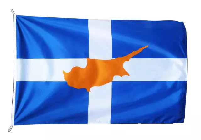 Greece Cyprus Friendship Flag 100cm x 150cm Correct 2:3 Ratio - LAST FOUR