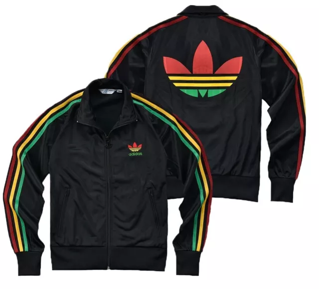 NUOVA GIACCA ADIDAS Originals Donna Firebird Rasta colorata
