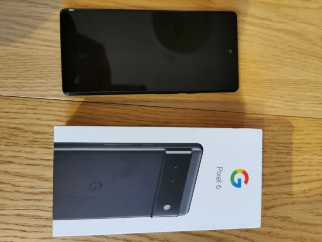 Google Pixel 6 - 128GB - Stormy Black (Three)