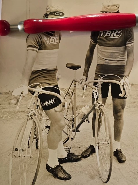 CYCLISME carte équipe cycliste BIC 1972 avec LUIS