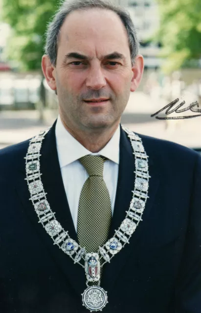Job Cohen Autograph, Dutch Politician, Amsterdam Mayor