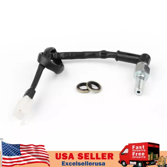 Single Hydraulic Brake Pressure Light Switch Cable Banjo bolt M10 x 1.25mm UE