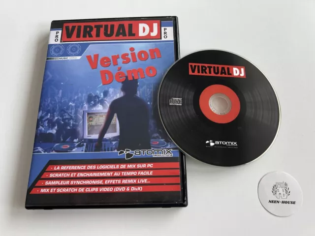 VIRTUAL DJ PRO - Version Démo - Logiciel PC - FR - Atomix Productions