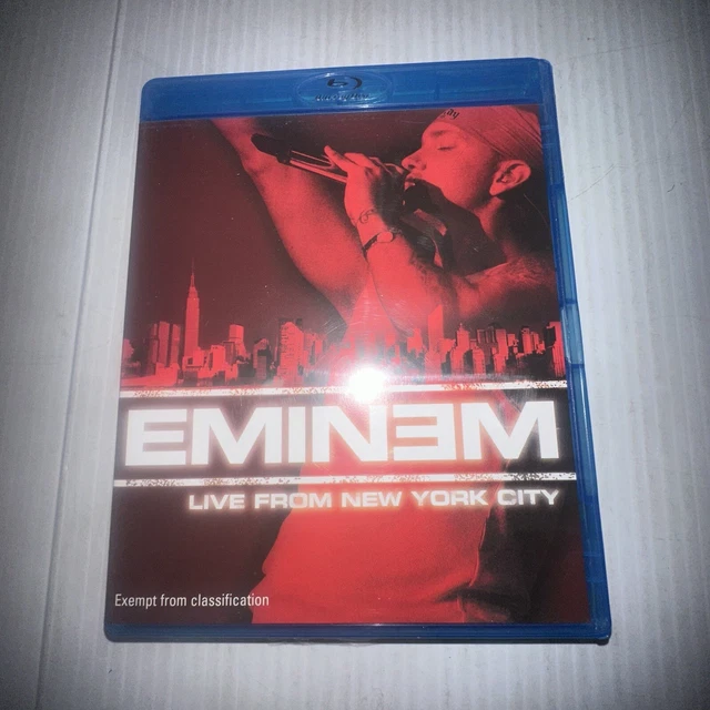 EMINEM LIVE from New York City (BluRay Disc, 2005) Concert w/ Insert