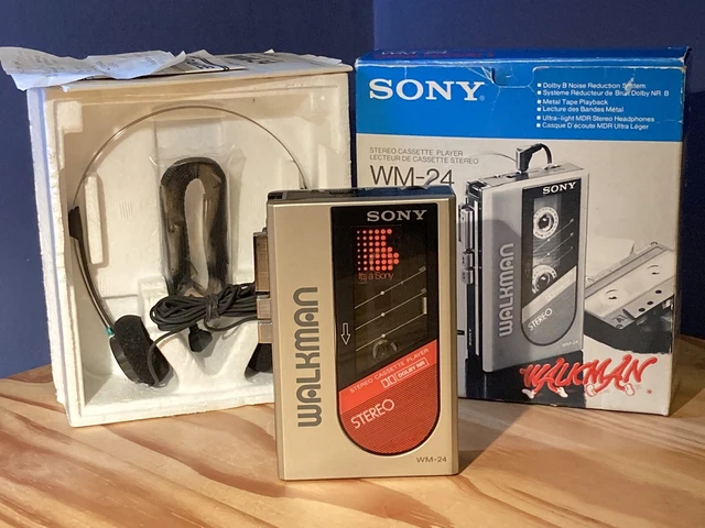 Sony Walkman WM-24, Cassette, état collection, Made in Japan