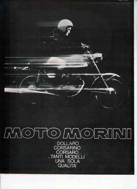 Publicité TEST MOTO – Motom 121 Cross 50 1969 – Motoitaliane Motosport Epoca