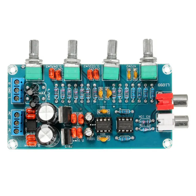 NE5532 Preamplifier Amplifier OP-AMP HIFI Volume EQ Tone Control Board