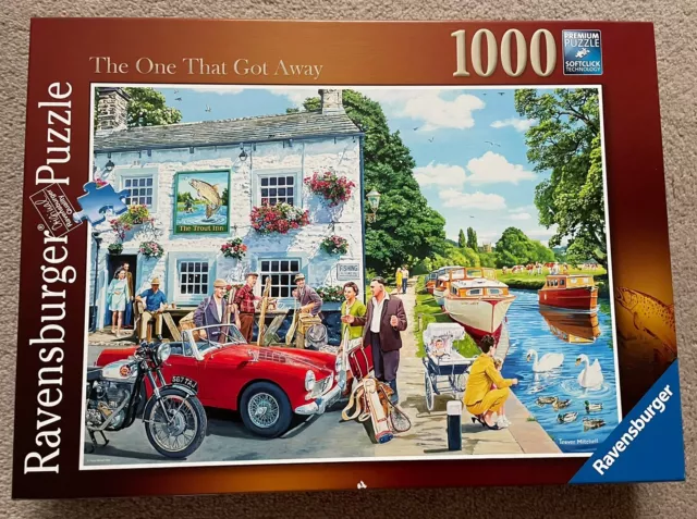 Ravensburger ~ THE ONE THAT GOT AWAY ~ 1000 Piece Jigsaw Puzzle