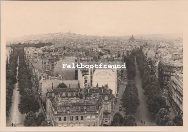 (RB)2024-36, 5 x photo, view of Paris in France 1940