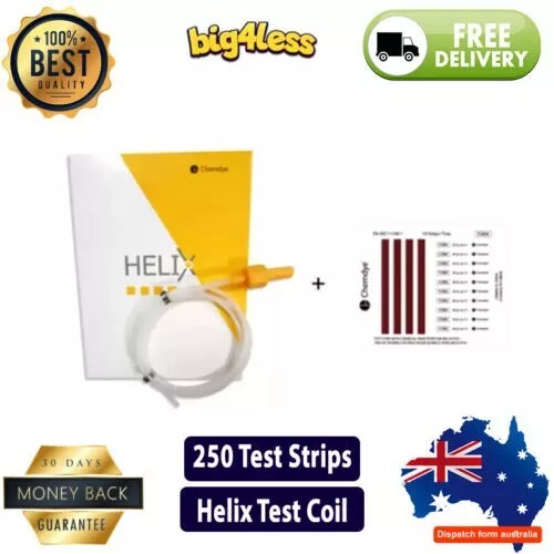 Dental Helix Test Kit PCD Chemdye (Helix Test Coil & 250 Test Strips).