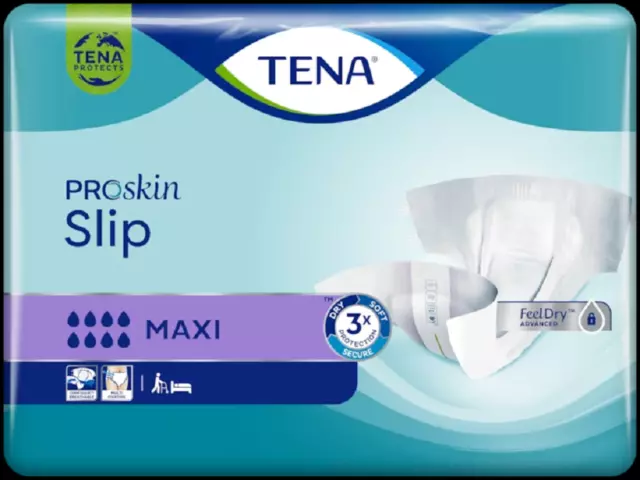 Tena Slip Maxi Tg. M Da 10 Pz Pannoloni Per Incontinenza