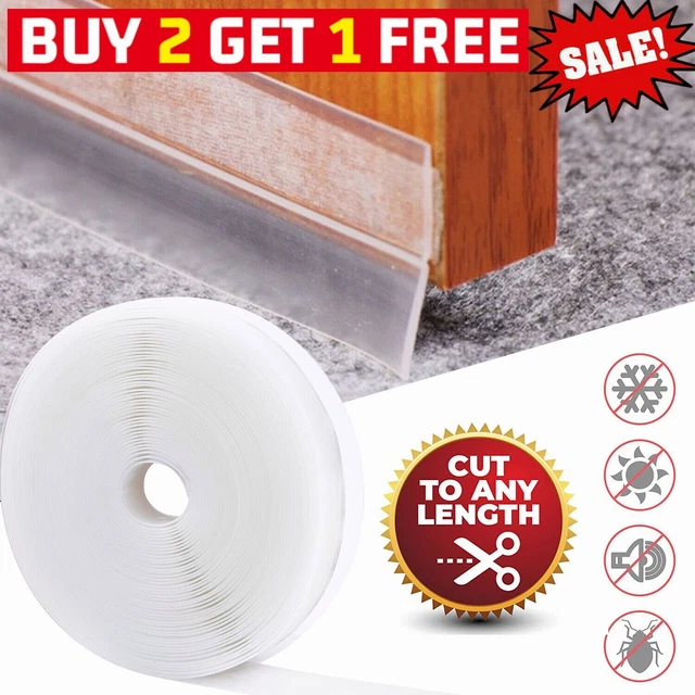 Under Door Bottom Seal Strip Stopper Door Draft Guard Window Soundproof Strip