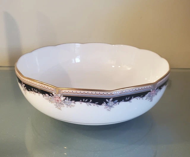 Noritake PALAIS ROYAL #9773 Round Vegetable Serving Bowl 8 1/4" Noritake PALAIS ROYAL #9773 Round Vegetable Serving Bowl 8 1/4"