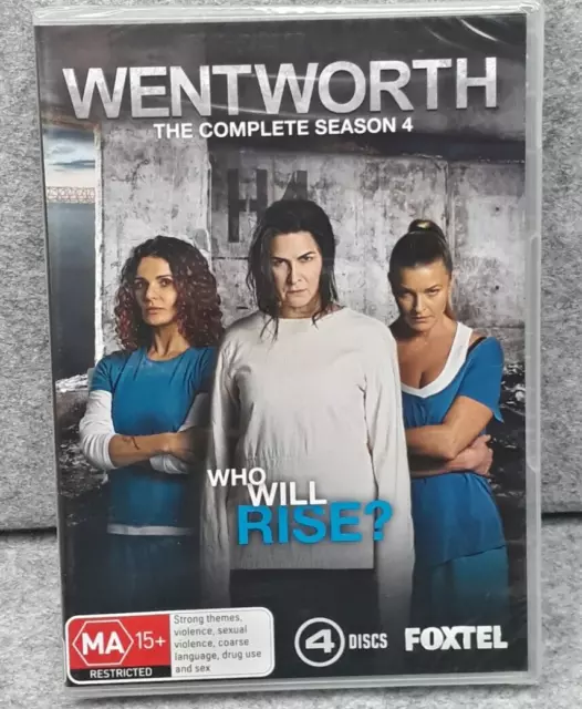 NEW: WENTWORTH Season 4 Drama TV Series DVD Region 4 PAL Free Fast Post