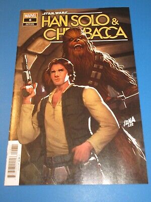 Star Wars Han Solo and Chewbacca #6 Variant NM Gem Wow