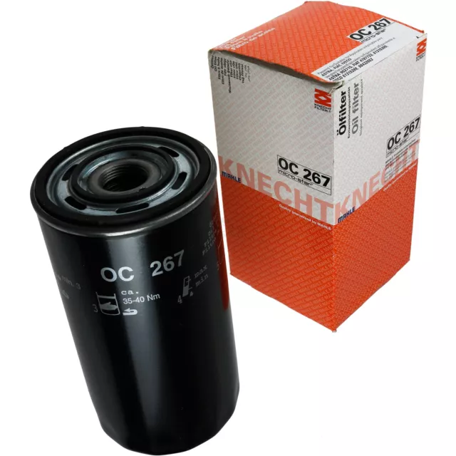 Originale MAHLE/KNECHT OC 267 Filtro Olio Filtro