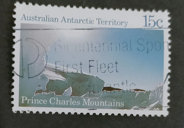 Australian Stamp USED  1984 Antarctic Scenes  Prince Charles Mountains